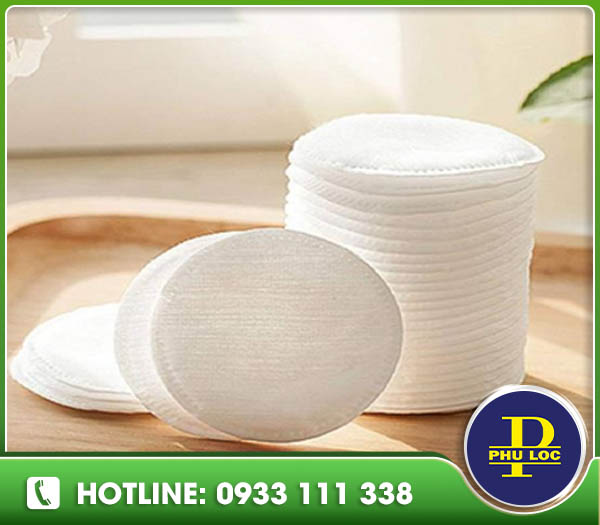 Sản xuất bông tẩy trang